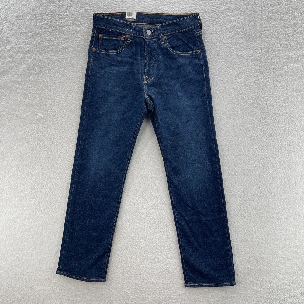 Levis 501 Jeans Mens 31x30 Blue Button Fly Indigo Dark Wash Grunge Cowboy 90s